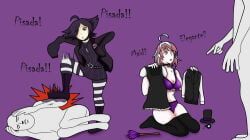 emikukis, karmavt, 2girls, bangs, before_sex