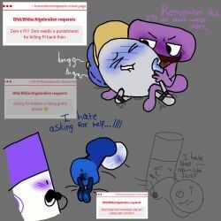 fanny_(bfdi), marker_(bfdi), pi_(bfdi), zero_(bfdi), battle_for_dream_island