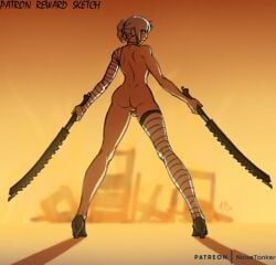 kaine_(nier), nier, nier_(series), noisetanker, 1girls