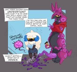 generation_5_pokemon, pokemon_(species), scolipede, shiny_pokemon, whimsicott