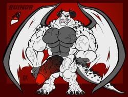 european_mythology, mythology, grizzlykubz, anthro, balls