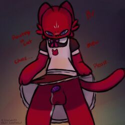 riley_augestine, animal_genitalia, animal_penis, anthro, bodily_fluids