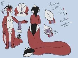 mythology, asof_yeun_(artist), animal_genitalia, anthro, anus