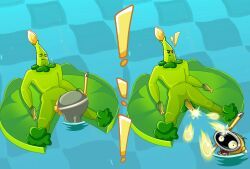 lily_pad_(plants_vs._zombies), lily_pad_(pvz), snorkel_zombie_(pvz), zombie_(pvz), plants_vs._zombies