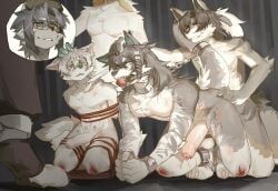 mythology, prua114514, all_fours, anal, anal_penetration
