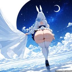 pekomama, usada_pekora, hololive, miyuai, 1girl