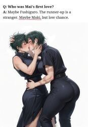 zenin_mai, zenin_maki, jujutsu_kaisen, shonen_jump, canon_couple