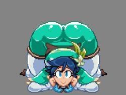 venti_(genshin_impact), genshin_impact, countmoxi, 1boy, 1femboy
