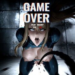 samus, samus_aran, metroid, arms_behind_back, bad_end