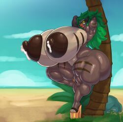 conga_(jiqqy), generation_8_pokemon, pokemon_(species), rillaboom, nintendo