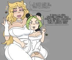 jolyne_kujo, miuccia_miuller, jojo's_bizarre_adventure, stone_ocean, milkbuni