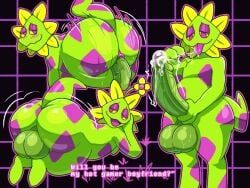 floradinn, deltarune, undertale_(series), anthro, autofellatio