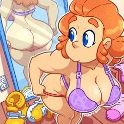 keyla_(patatadave), oc, patata_dave, arms_behind_head, backboob