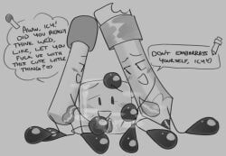 ice_cube_(bfdi), match_(bfdi), pencil_(bfdi), battle_for_dream_island, battle_for_dream_island_again