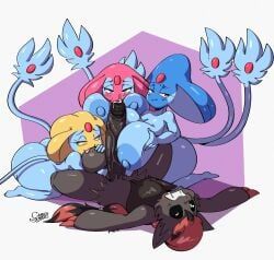 azelf, generation_4_pokemon, legendary_pokemon, mesprit, pokemon_(species)