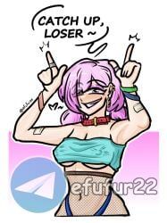 efufur, 1female, 1girl, 1girls, armpits