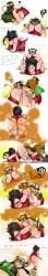 momo_yaoyorozu, tsuyu_asui, my_hero_academia, lazei, 2girls