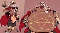 telstartelstar, 1boy, anthro, bear, before_and_after