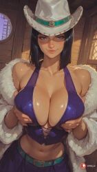 nico_robin, one_piece, aisinful, 1girl, ass