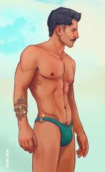 dorian_pavus, dragon_age, dragon_age_inquisition, kauriart, 1boy