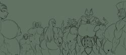 android_18, angel_(dragon_ball), caulifla, champa, cocotte