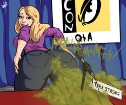 tara_strong, comic_con, weirdisfun, 1girls, big_ass