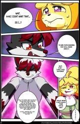 artifact_the_fox, isabelle_(animal_crossing), animal_crossing, nintendo, glowhorn