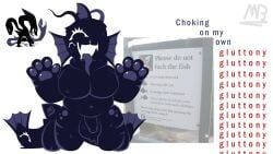 voidpet, anthro, aquatic, bodily_fluids, dripping