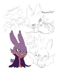 kekitopu, anthro, balls, black_eyes, character_name
