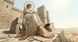 helen_of_troy, greek_mythology, the_epic_cycle, trojan_war, blonde_hair