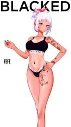 fefe_(vtuber), blacked, abused_paragon_(artist), koidragoon, blacked_clothing