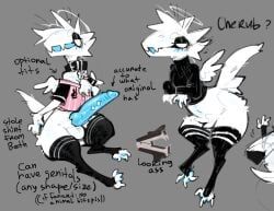 btascandalist, ambiguous_anthro, ambiguous_gender, angel, anthro