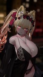 vrchat, vrc_hmm, 1girl, animal_ear_fluff, animal_ears