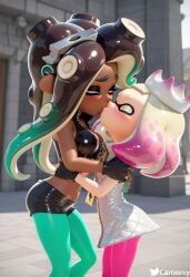 marina_(splatoon), pearl_(splatoon), splatoon, splatoon_(series), splatoon_2