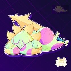 floradinn, deltarune, undertale_(series), areola, big_breasts