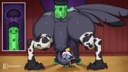 nasty_(dalwart), octavia_(helluva_boss), original_character, hellaverse, helluva_boss