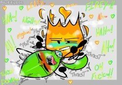 firey_(bfdi), leafy_(bfdi), battle_for_dream_island, battle_for_dream_island_again, bfb
