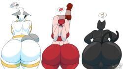 black_clover_(masterj291), bruiser_bunny, lightning_hare, wolfstorm_(masterj291), masterj291