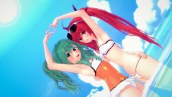 itsuka_kotori, kyouno_natsumi, date_a_live, dr.xidan17, 2girls