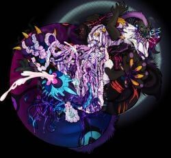 deziyonix_(yonnixart), mythology, yonnixart, andromorph, animal_genitalia