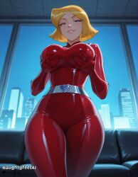 clover_(totally_spies), totally_spies, naughtyfeetai, 1girl, ass