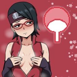 sarada_uchiha, uchiha_sarada, boruto:_naruto_next_generations, naruto, naruto_(series)