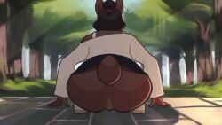spikedmauler_(fursona), spikedmauler, anthro, anus, ass
