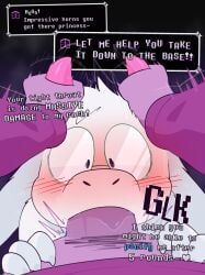 ralsei, ralsei_with_white_fur, seth_(deltarune), deltarune, deltarune_chapter_5