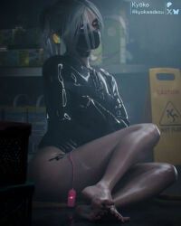 sable_ward, dead_by_daylight, kyokwadesu, 1girls, artist_name