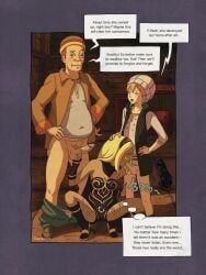 kat_(gravity_rush), gravity_rush, blowjob, long_hair, threesome