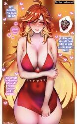 capitano_(genshin_impact), mavuika_(genshin_impact), genshin_impact, ikkimay, 1boy1girl