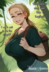arrival_of_the_goddess, ntrman, yumerush, 1girls, blonde_hair