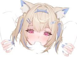 fuwawa_abyssgard, hololive, hololive_english, 1boy, 1girl