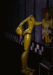 chica_(disembowell), toy_chica_(fnaf), five_nights_at_freddy's, ass, autorimming